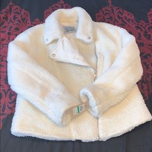 NWT LEVI Strauss Sherpa Moto jacket